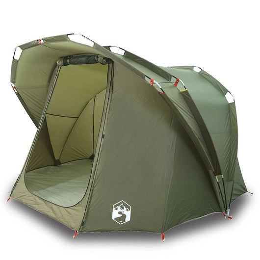 Tenda da Pesca per 4 Persone Verde Oliva Impermeabile 4009395