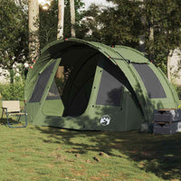 Tenda da Pesca per 2 Persone Verde Oliva Impermeabile 4009398