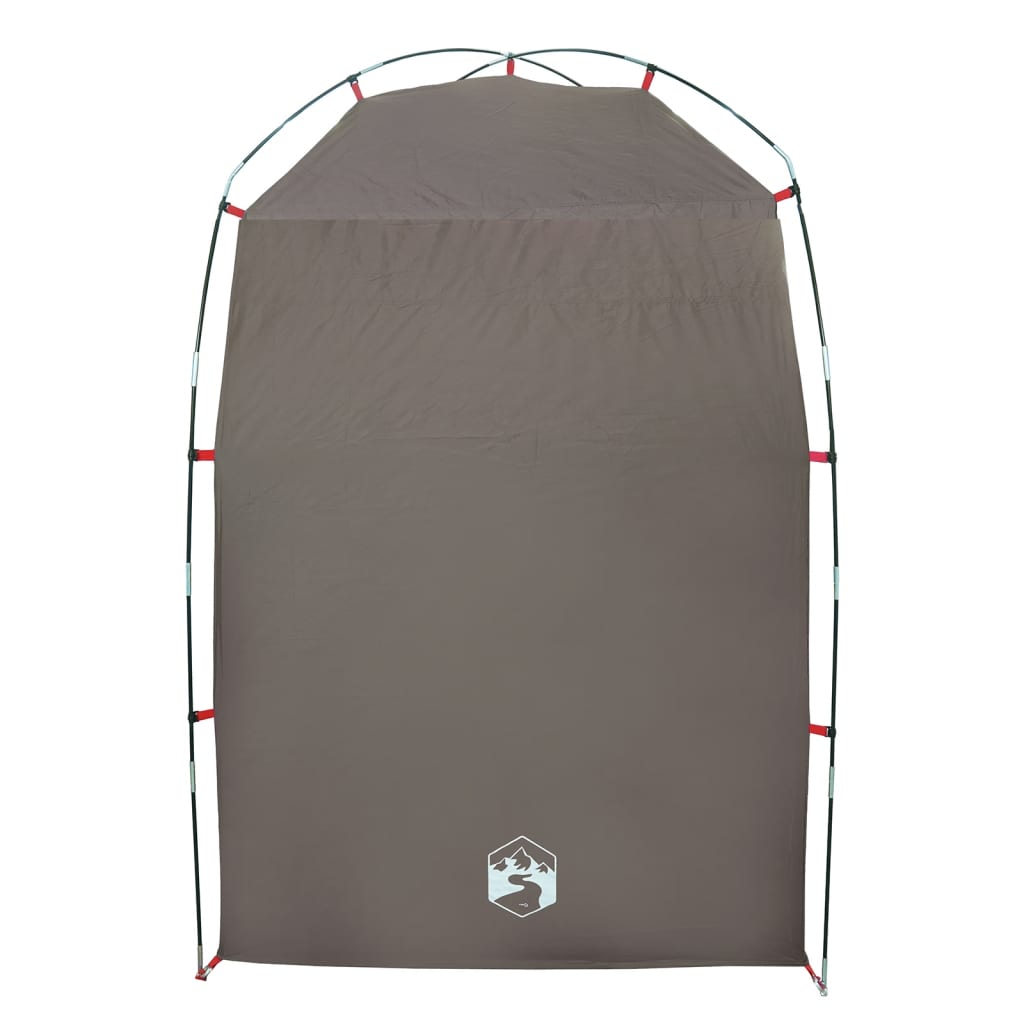 Tenda da Doccia Marrone Impermeabile 4009405