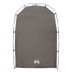 Tenda da Doccia Marrone Impermeabile 4009405