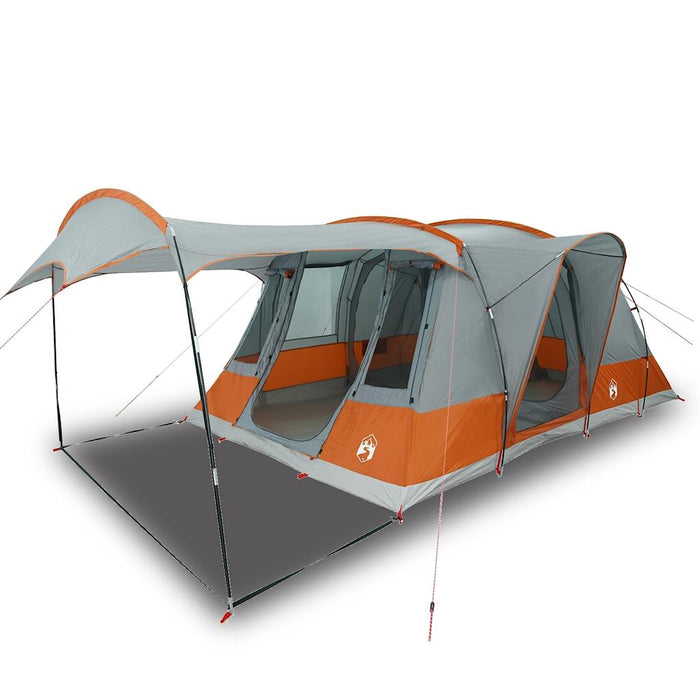 Tenda da Campeggio a Tunnel per 5 Persone Grigio e Arancione 4009427