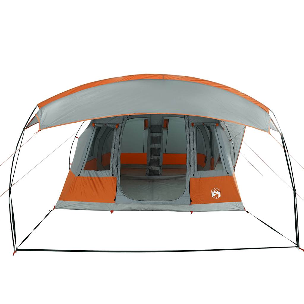 Tenda da Campeggio a Tunnel per 5 Persone Grigio e Arancione 4009427