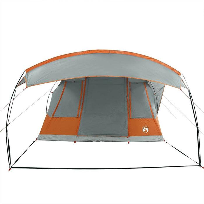 Tenda da Campeggio a Tunnel per 5 Persone Grigio e Arancione 4009427