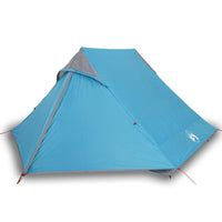 Tenda da Campeggio per 2 Persone Blu Impermeabile 4009435