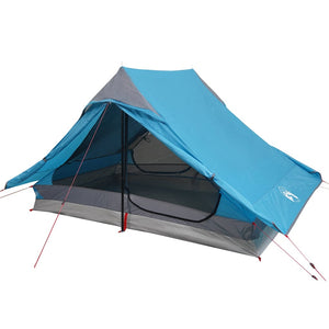 Tenda da Campeggio per 2 Persone Blu Impermeabile 4009435