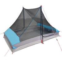 Tenda da Campeggio per 2 Persone Blu Impermeabile 4009435