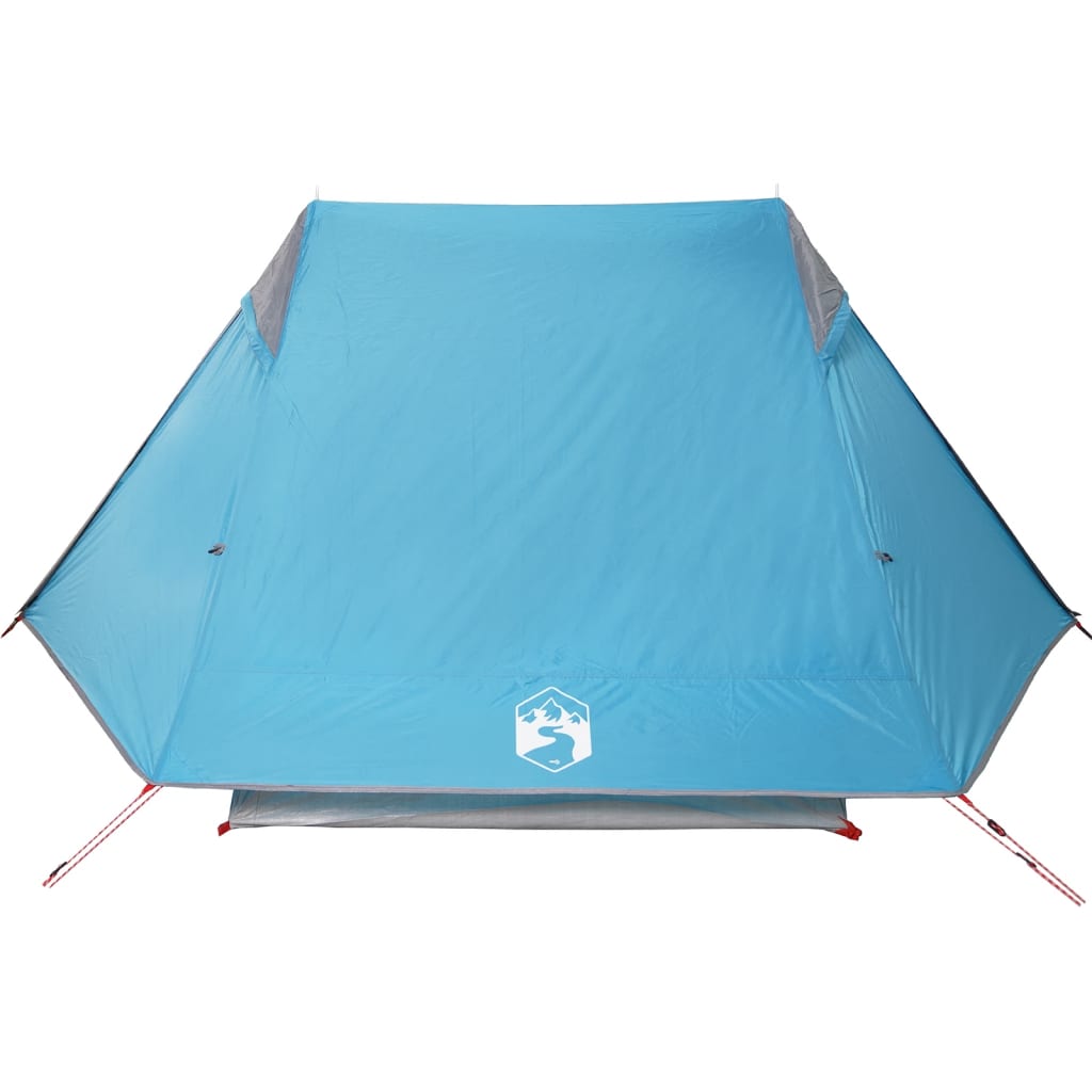 Tenda da Campeggio per 2 Persone Blu Impermeabile 4009435