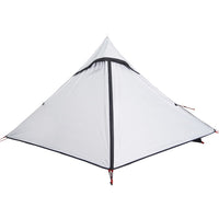 Tenda Campeggio 2 Persone Bianca Tessuto Oscurante Impermeabile 4009437