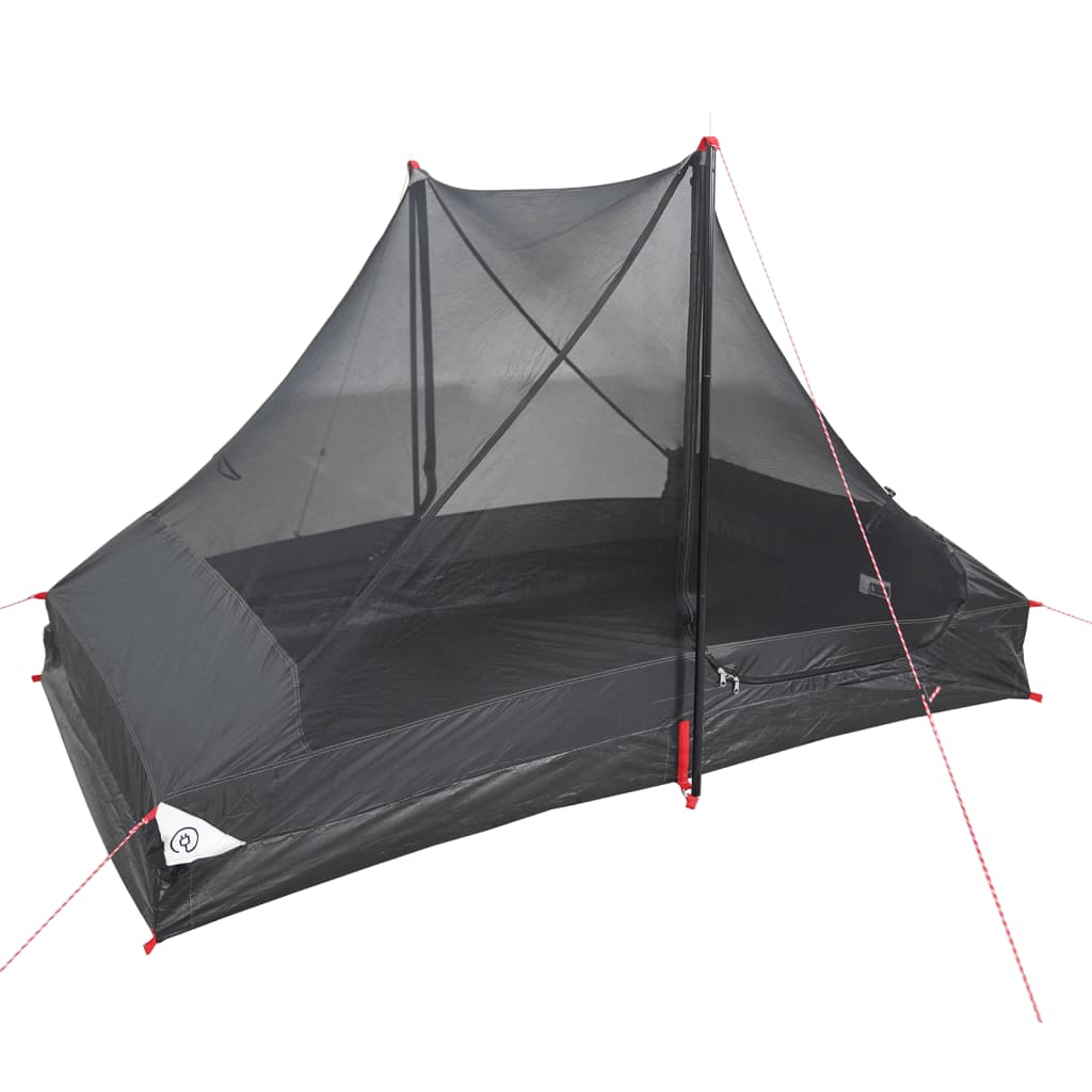 Tenda Campeggio 2 Persone Bianca Tessuto Oscurante Impermeabile 4009437