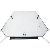 Tenda Campeggio 2 Persone Bianca Tessuto Oscurante Impermeabile 4009437