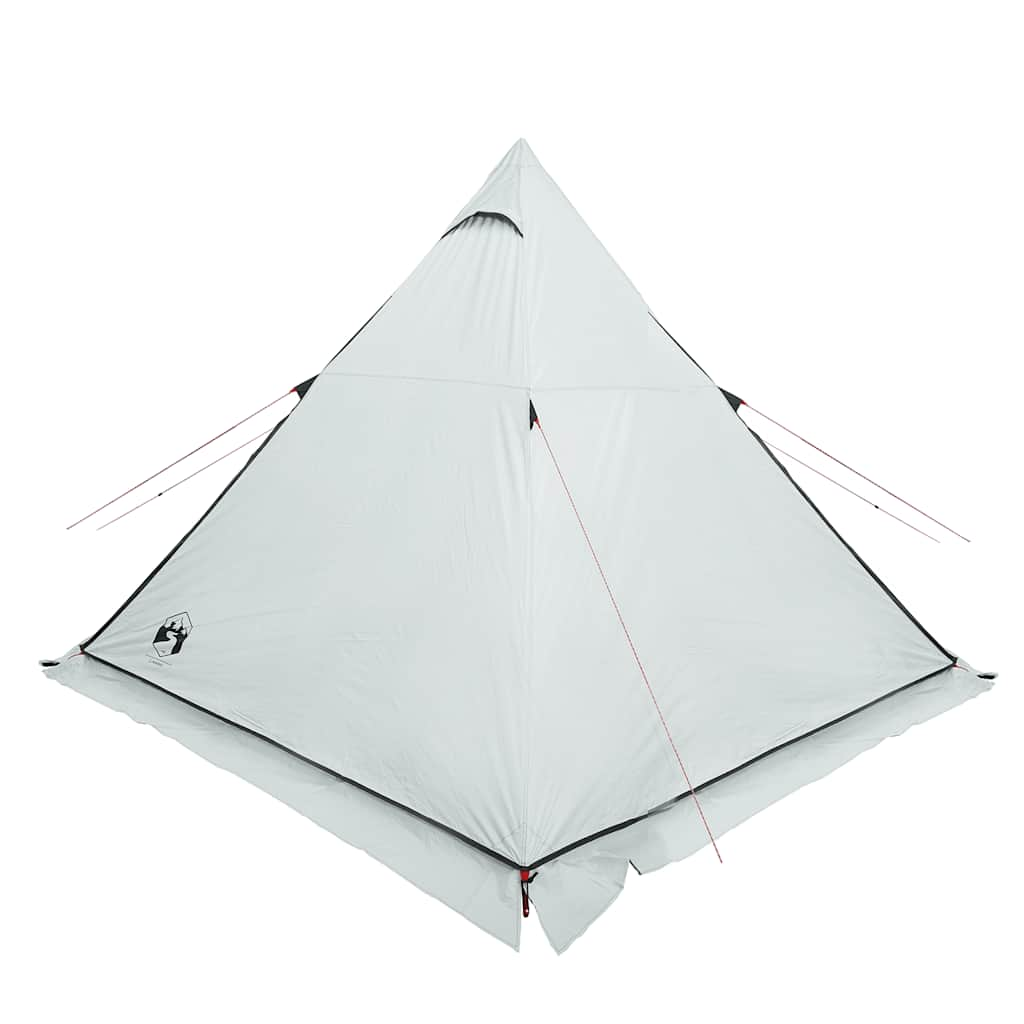 Tenda Familiare Tipi 6 Persone Bianca Tessuto Impermeabile 4009441