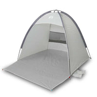 Tenda da Spiaggia 3 Persone Grigia Impermeabile 4009457