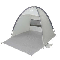 Tenda da Spiaggia 3 Persone Grigia Impermeabile 4009457