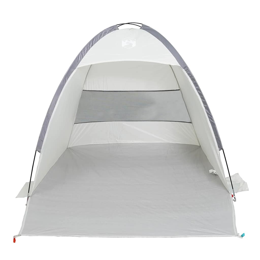 Tenda da Spiaggia 3 Persone Grigia Impermeabile 4009457