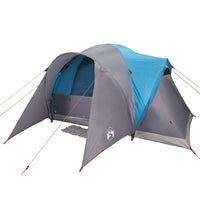 Tenda da Campeggio a Cupola per 4 Persone Blu Impermeabile 4009462