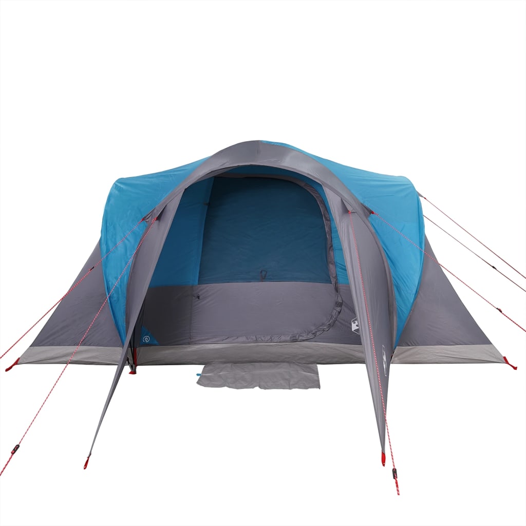 Tenda da Campeggio a Cupola per 4 Persone Blu Impermeabile 4009462