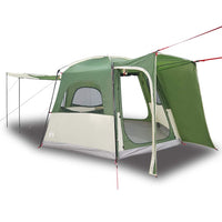 Tenda da Campeggio per Auto per 4 Persone Verde Impermeabile 4009491