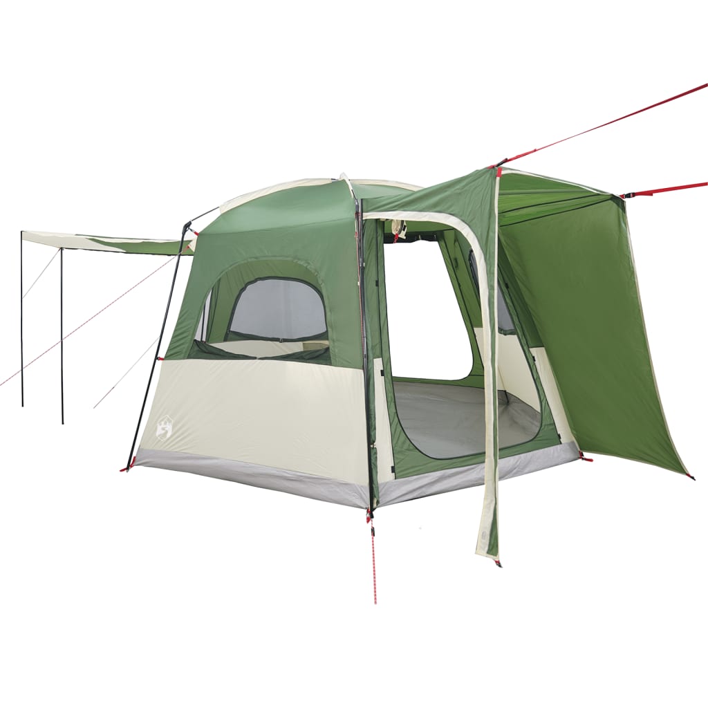 Tenda da Campeggio per Auto per 4 Persone Verde Impermeabile 4009491