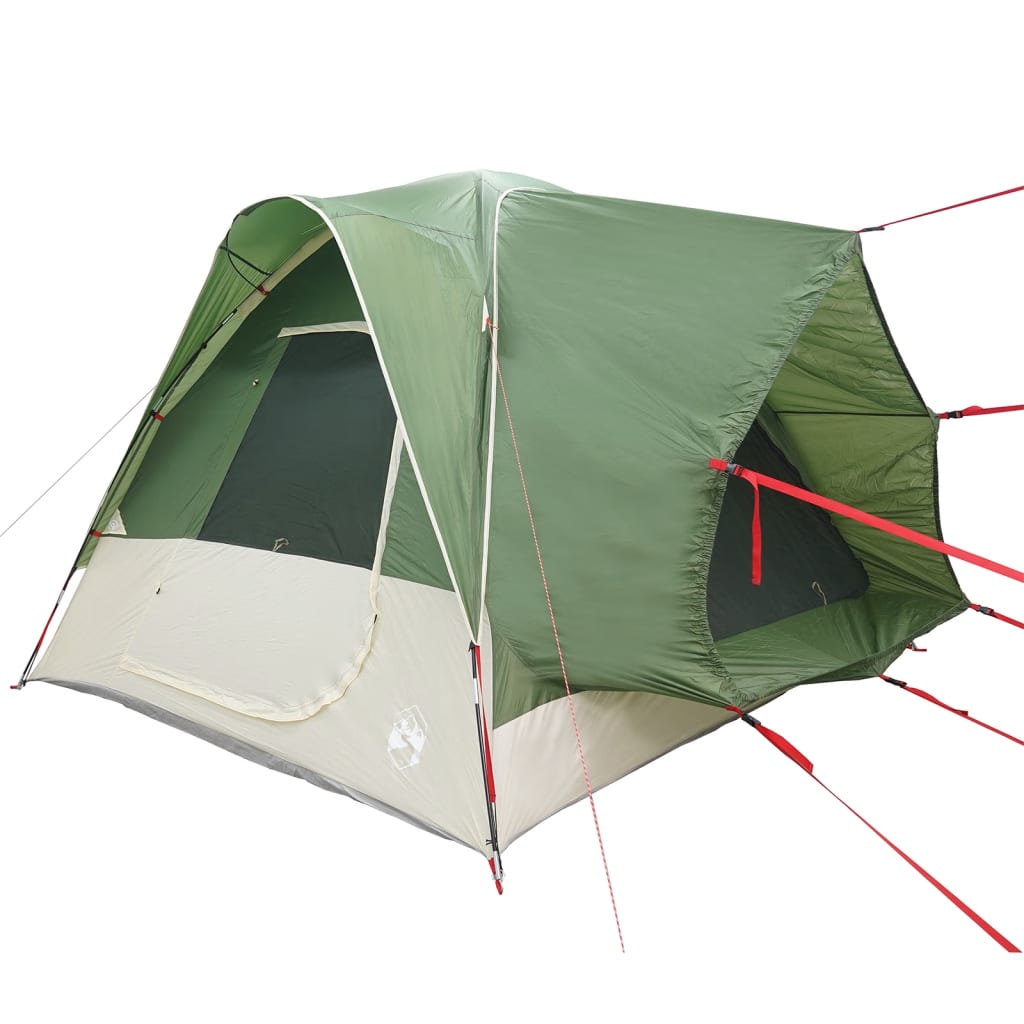 Tenda da Campeggio per Auto per 4 Persone Verde Impermeabile 4009494