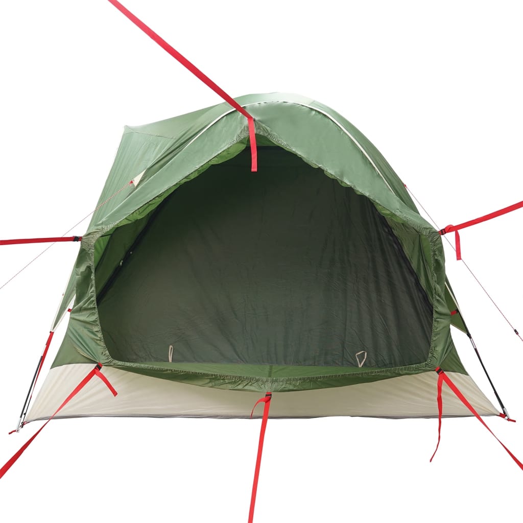 Tenda da Campeggio per Auto per 4 Persone Verde Impermeabile 4009494