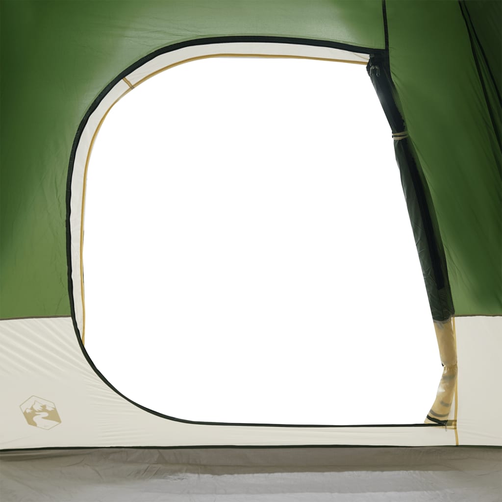 Tenda da Campeggio per Auto per 4 Persone Verde Impermeabile 4009494