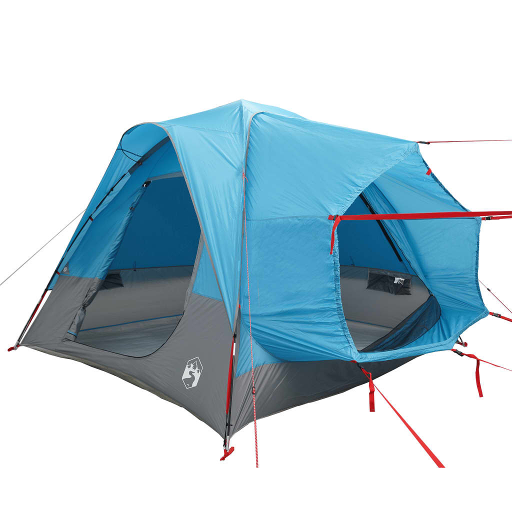 Tenda da Campeggio per Auto per 4 Persone Blu Impermeabile 4009495