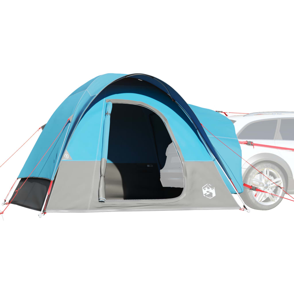 Tenda da Campeggio per Auto per 4 Persone Blu Impermeabile 4009495