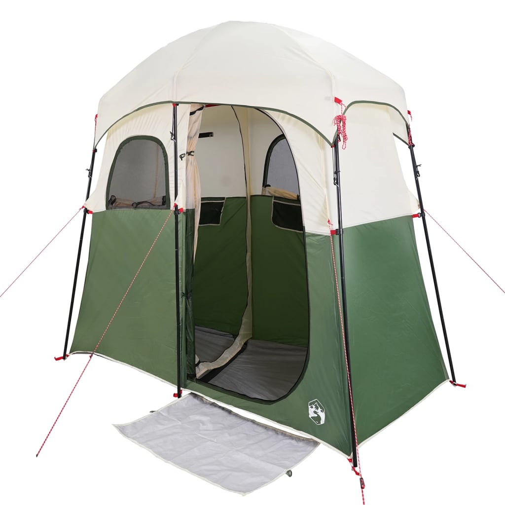 Tenda da Doccia per 2 Persone Verde Impermeabile 4009533