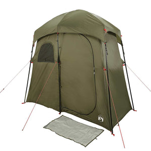 Tenda da Doccia per 2 Persone Verde Oliva Impermeabile 4009536