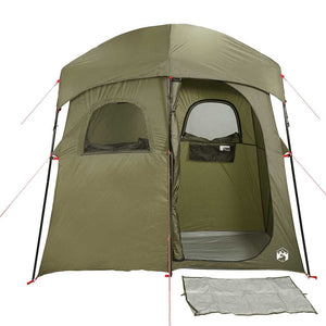 Tenda da Doccia per 2 Persone Verde Oliva Impermeabile 4009536