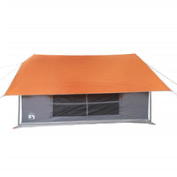 Tenda da Campeggio 5 Persone Grigio e Arancione Impermeabile 4009541