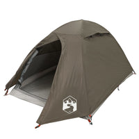 Tenda da Campeggio a Cupola per 2 Persone Marrone Impermeabile 4009613