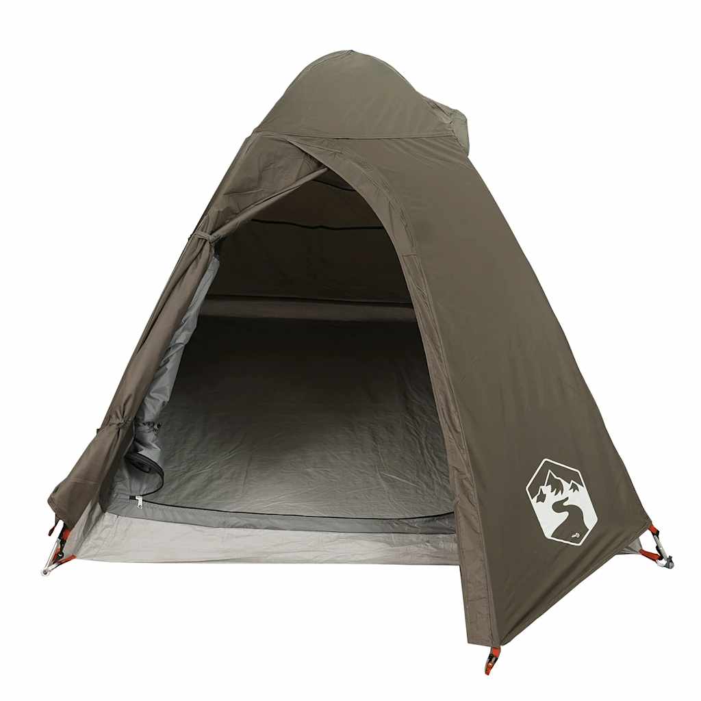 Tenda da Campeggio a Cupola per 2 Persone Marrone Impermeabile 4009613