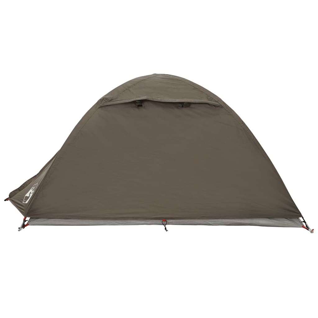 Tenda da Campeggio a Cupola per 2 Persone Marrone Impermeabile 4009613