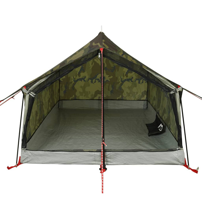 Tenda da Campeggio per 2 Persone Mimetica Impermeabile 4009623