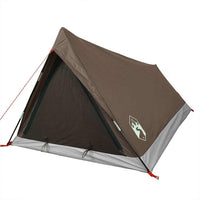 Tenda da Campeggio per 2 Persone Marrone Impermeabile 4009625