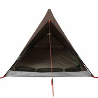 Tenda da Campeggio per 2 Persone Marrone Impermeabile 4009625