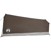 Tenda da Campeggio per 2 Persone Marrone Impermeabile 4009625