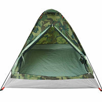 Tenda da Campeggio a Cupola 2 Persone Mimetica Impermeabile 4009635