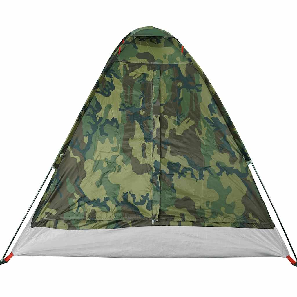 Tenda da Campeggio a Cupola 2 Persone Mimetica Impermeabile 4009635