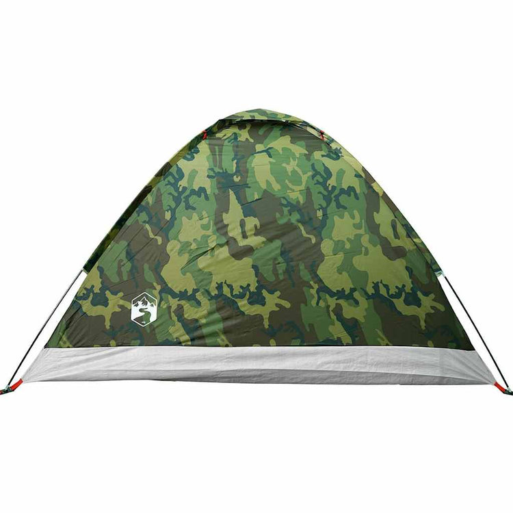 Tenda da Campeggio a Cupola 2 Persone Mimetica Impermeabile 4009635