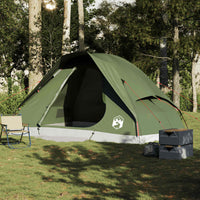 Tenda Familiare a Cupola 6 Persone Verde Oliva Impermeabile 4009645