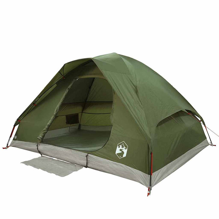 Tenda Familiare a Cupola 6 Persone Verde Oliva Impermeabile 4009645