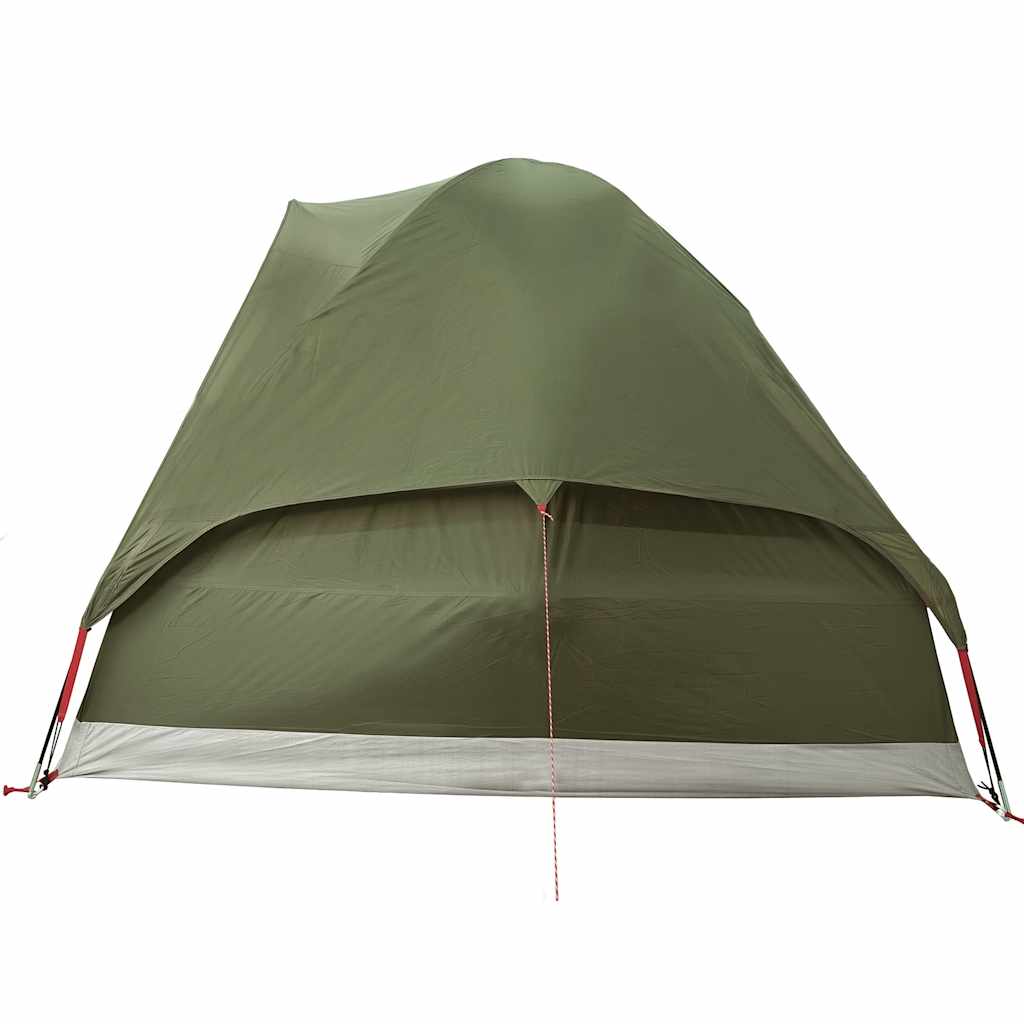 Tenda Familiare a Cupola 6 Persone Verde Oliva Impermeabile 4009645