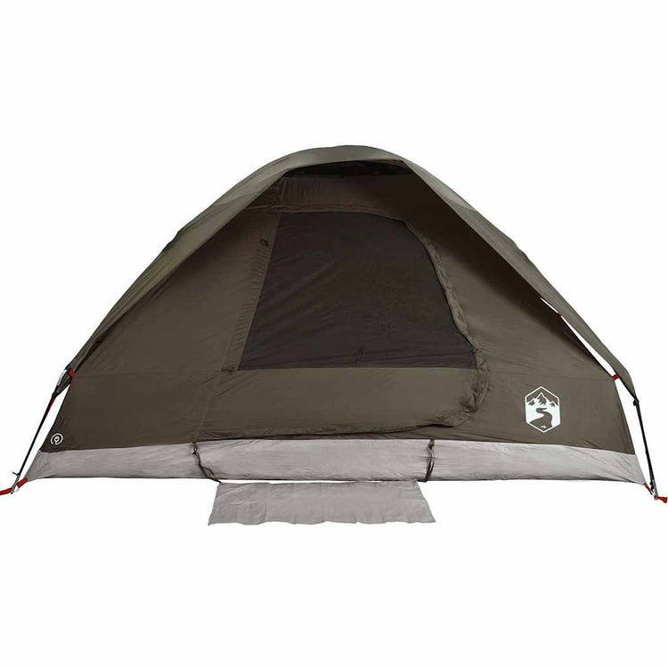 Tenda da Campeggio a Cupola per 6 Persone Marrone Impermeabile 4009646