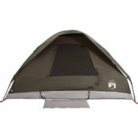 Tenda da Campeggio a Cupola per 6 Persone Marrone Impermeabile 4009646