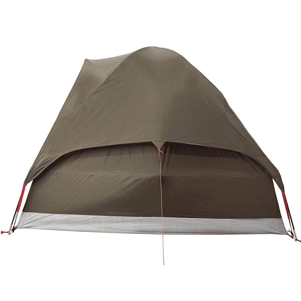 Tenda da Campeggio a Cupola per 6 Persone Marrone Impermeabile 4009646