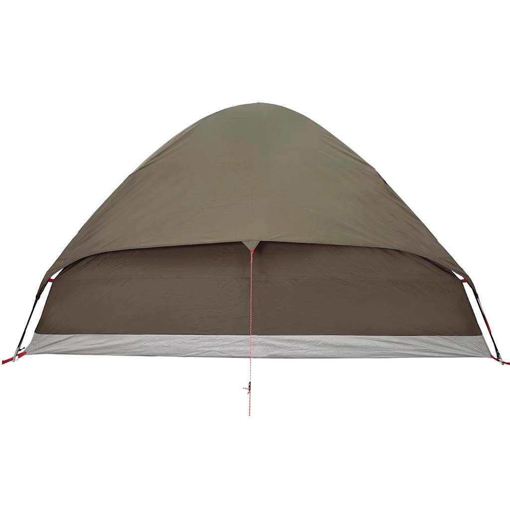 Tenda da Campeggio a Cupola per 6 Persone Marrone Impermeabile 4009646