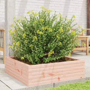 Fioriera da Giardino 80x80x23 cm in Legno Massello di Douglas 847201