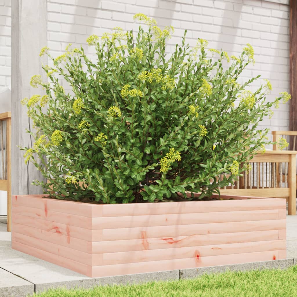 Fioriera da Giardino 80x80x23 cm in Legno Massello di Douglas 847201